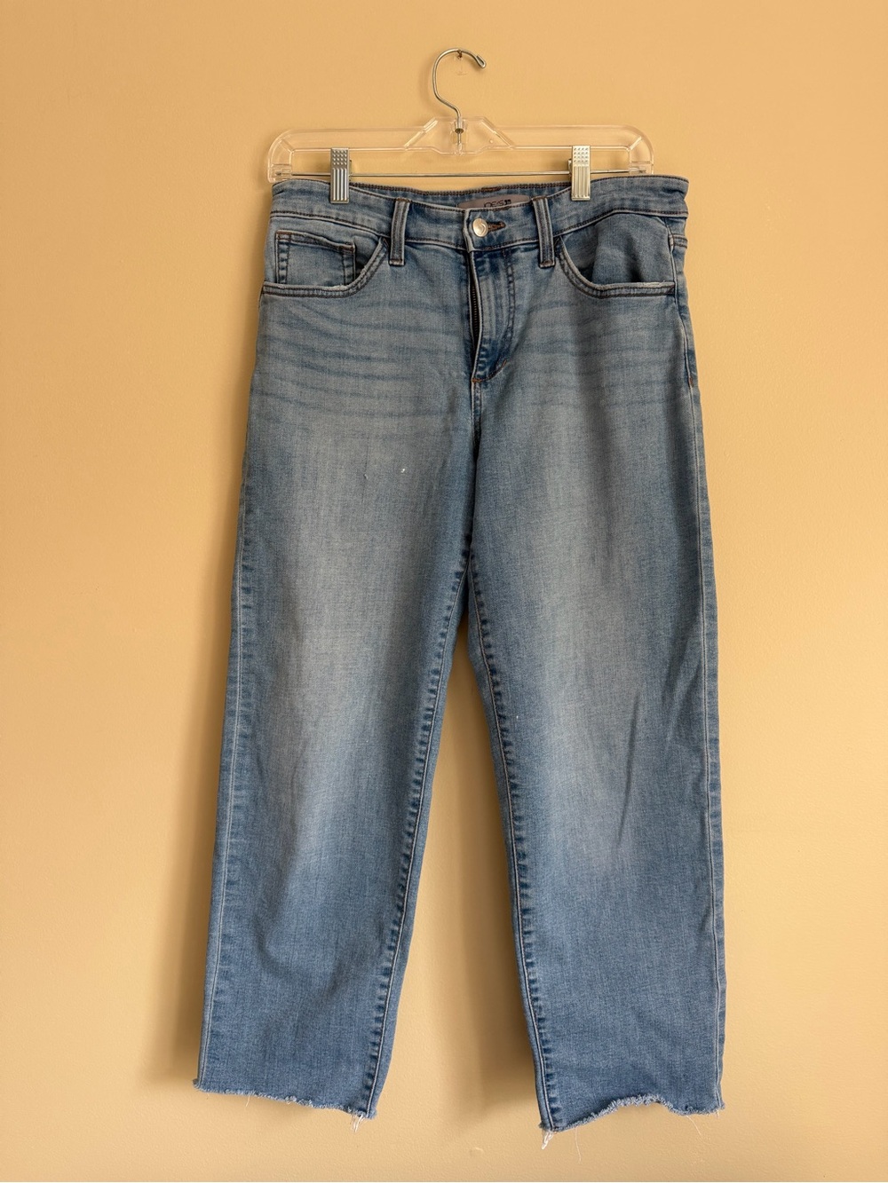 Joe’s cropped denim.